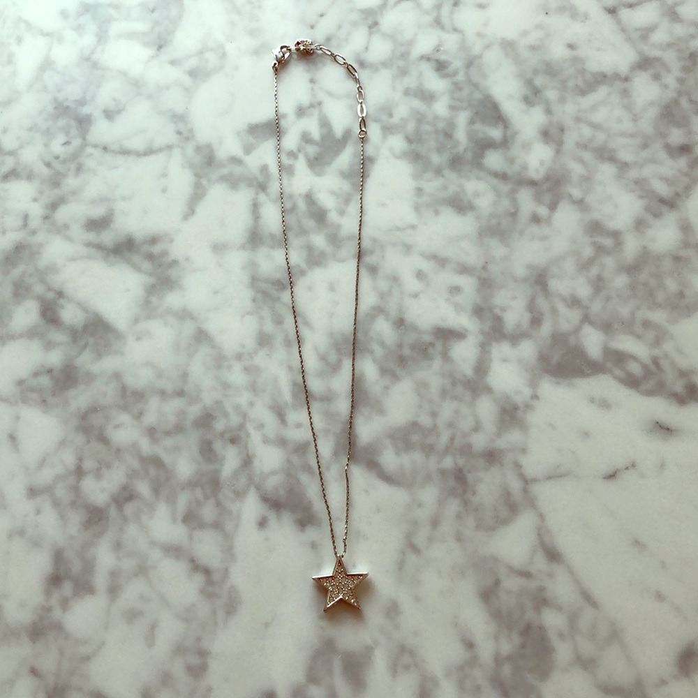 Swarovski star necklace
